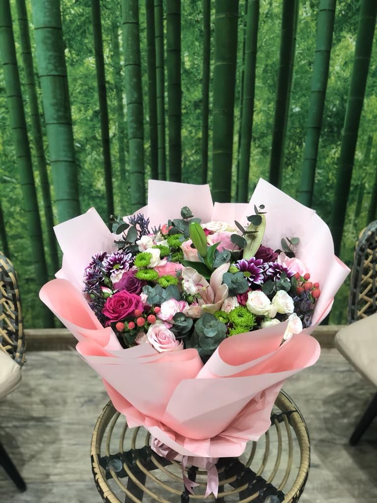 بوكيه ورد ملكي 