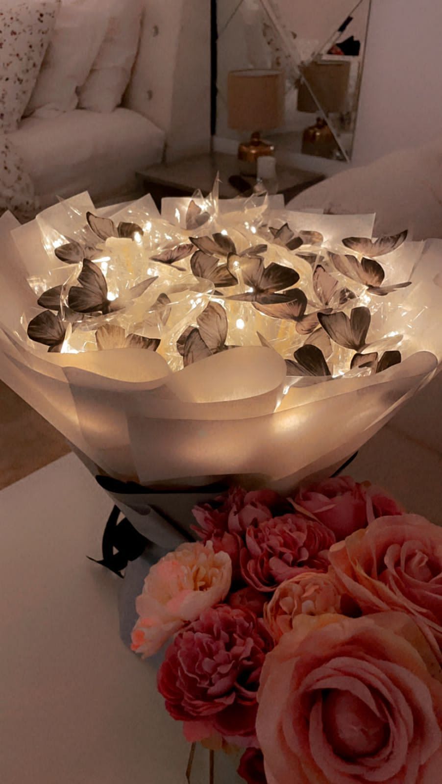 بوكيه الفراشات 