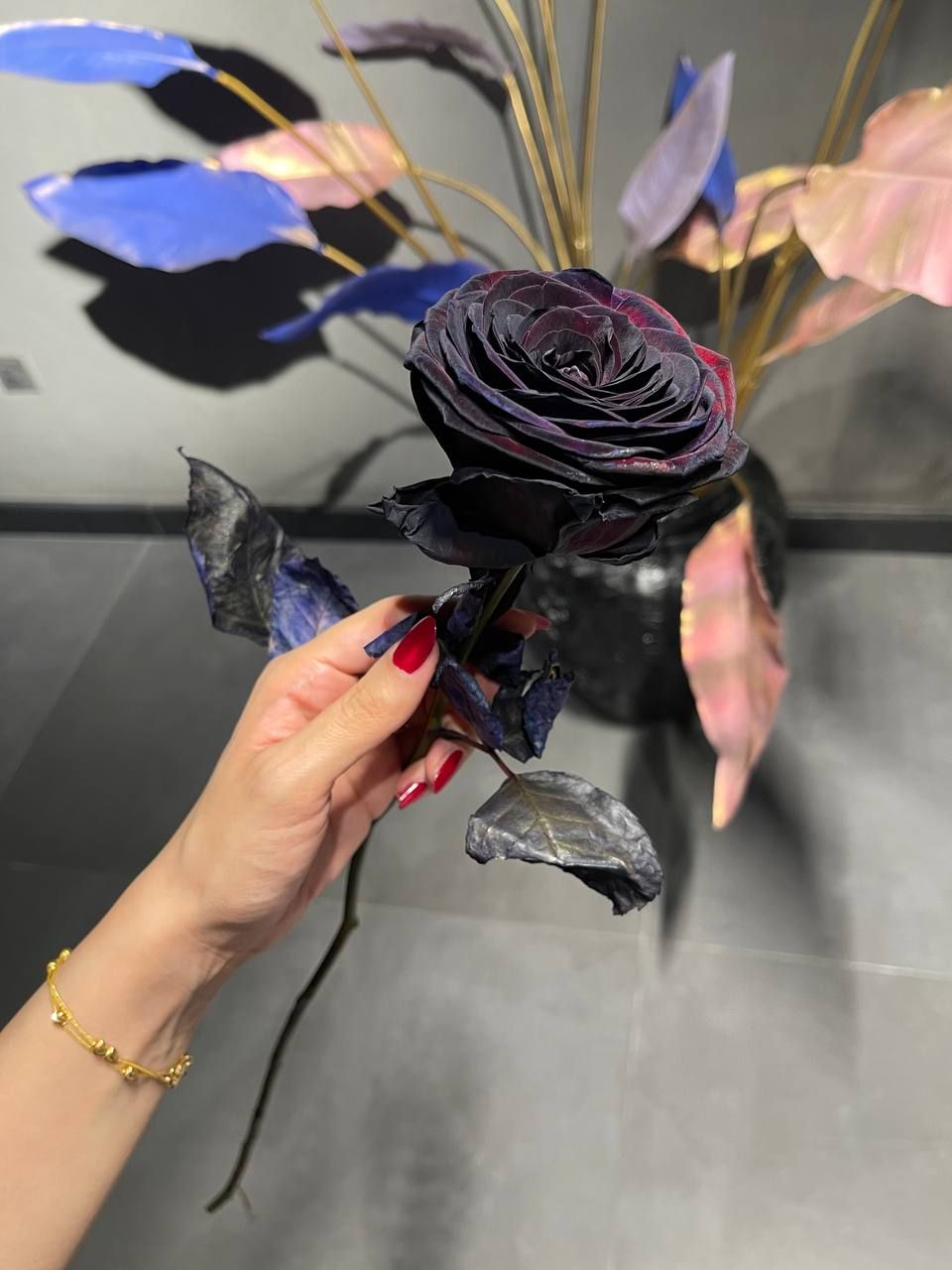  mini black  bouquet 